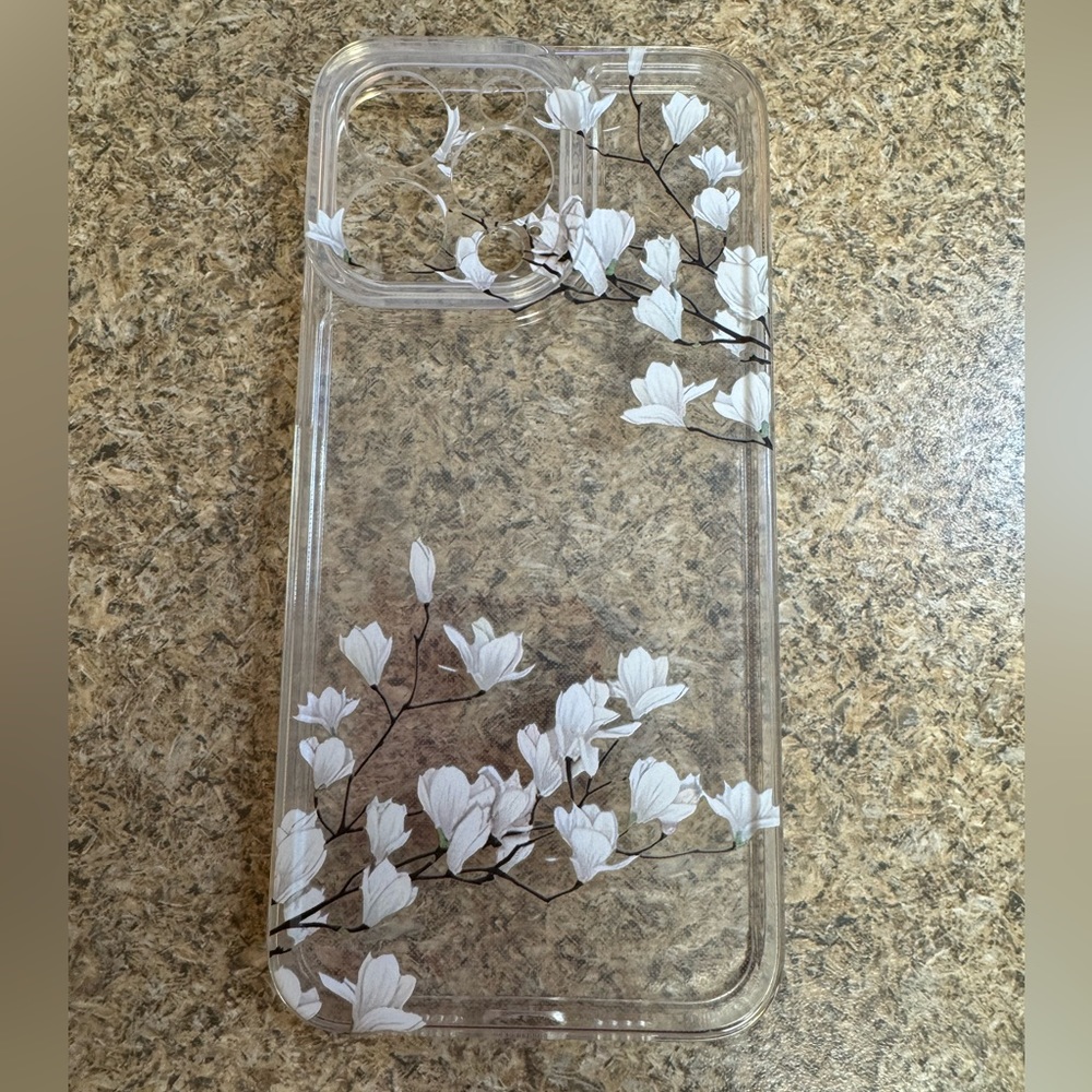 White flowers Case